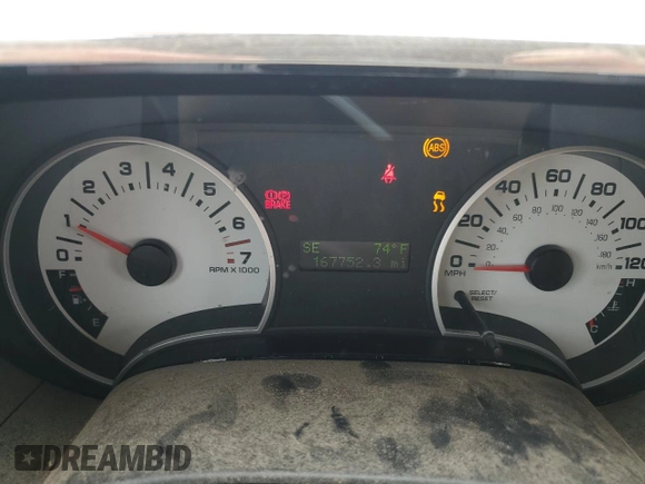 2007 Ford Explorer Sport Trac XLT with VIN 1FMEU31KX7UA27586, listed as a Copart auction lot 59761915 with 167,752 mi miles and Salvage title. Bid and sale history available at DreamBid. Image 9.