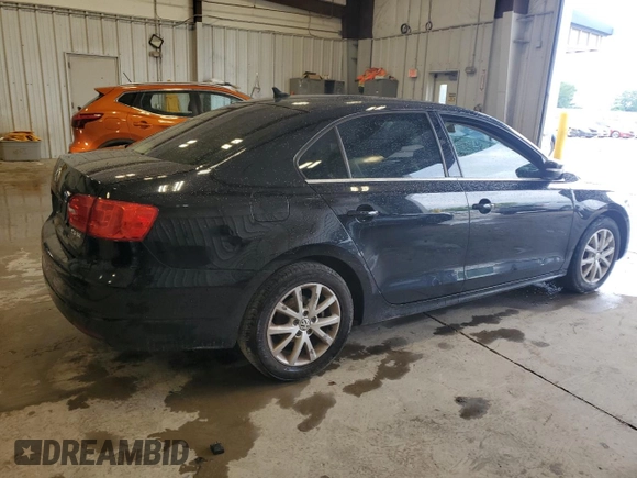 2013 Volkswagen Jetta SE with VIN 3VWDX7AJ7DM258142, listed as a Copart auction lot 61246195 with 125,770 mi miles and Non repairable. Bid and sale history available at DreamBid. Image 3.