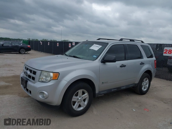 2009 Ford Escape Hybrid with VIN 1FMCU49389KD10786, listed as a IAAI auction lot 42134866 with 112,696 mi miles and . Bid and sale history available at DreamBid. Image 2.