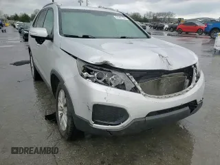 2011 Kia Sorento LX with VIN 5XYKTDA23BG046183, listed as a Copart auction lot 51247195 with 114,497 mi miles and Salvage Title. Bid and sale history available at carsss.com. Image 12.