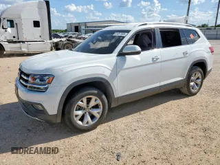 2018 Volkswagen Atlas SE with VIN 1V2LR2CA6JC524335, listed as a Copart auction lot 61857505 with Not provided miles and Salvage title. Bid and sale history available at DreamBid. Image 1.