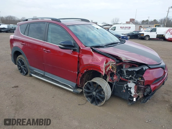 2018 Toyota RAV4 XLE with VIN 2T3RFREV4JW798868, listed as a IAAI auction lot 41751618 with 76,003 mi miles. Bid and sale history available at carsss.com. Image 1.