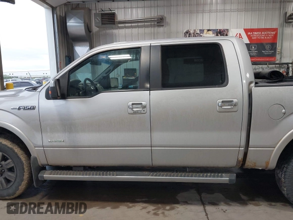 2012 Ford F-150 XL with VIN 1FTFW1ETXCKD43358, listed as a IAAI auction lot 42510091 with 267,104 mi miles and . Bid and sale history available at DreamBid. Image 14.