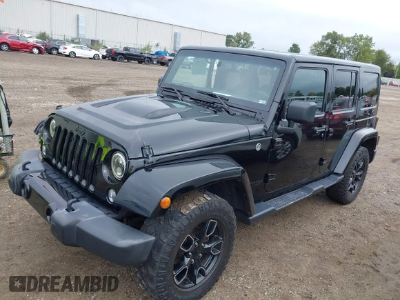 2018 Jeep Wrangler JK Unlimited Altitude with VIN 1C4BJWEG7JL881133, listed as a IAAI auction lot 40404302 with 95,726 mi miles. Bid and sale history available at carsss.com. Image 17.