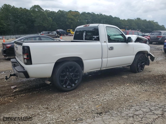 2004 Chevrolet Silverado 1500 LS with VIN 1GCEC14V84Z108022, listed as a Copart auction lot 73192974 with 161,919 mi miles and Salvage Title. Bid and sale history available at carsss.com. Image 3.