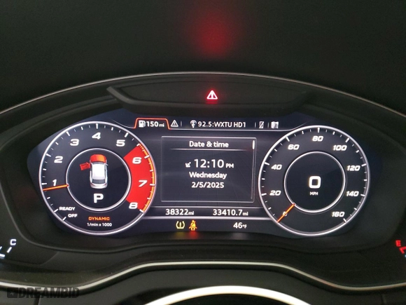 2020 Audi SQ5 Premium Plus with VIN WA1B4AFY9L2010979, listed as a Copart auction lot 43042335 with 38322 miles and Salvage Title. Bid and sale history available at carsss.com. Image 9.