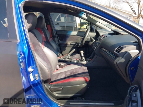 2019 Subaru WRX STI with VIN JF1VA2R62K9815973, listed as a IAAI auction lot 41690694 with 48,237 mi miles. Bid and sale history available at carsss.com. Image 5.