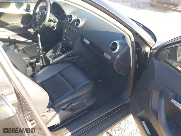 2007 Audi A3 with VIN WAUNF78P57A093209, listed as a IAAI auction lot 41650745 with 155,471 mi miles. Bid and sale history available at carsss.com. Image 5.