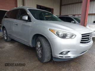 2015 Infiniti QX60 with VIN 5N1AL0MN9FC546669, listed as a IAAI auction lot 41945209 with 118,010 mi miles. Bid and sale history available at carsss.com. Image 1.