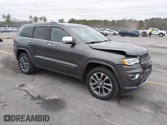 2018 Jeep Grand Cherokee High Altitude with VIN 1C4RJFCG5JC321712, listed as a IAAI auction lot 41616494 with 159,598 mi miles. Bid and sale history available at carsss.com. Image 1.