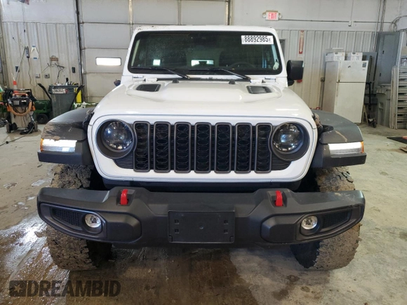 2024 Jeep Wrangler Rubicon with VIN 1C4PJXFG8RW366212, listed as a Copart auction lot 88892985 with 7,649 mi miles and Salvage Title. Bid and sale history available at DreamBid. Image 5.