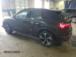 2024 Audi Q3 S line Premium Plus z VIN WA1EECF34R1035605, wystawiony jako Copart lot #42318005 z przebiegiem 10 264 mil mil oraz Szkody całkowita. Historia ofert i sprzedaży dostępna na DreamBid. Obrazek 2.