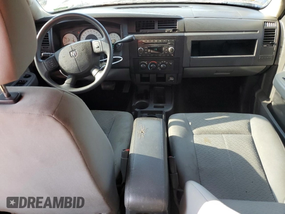 2008 Dodge Dakota SXT with VIN 1D7HE38K78S628610, listed as a Copart auction lot 74061034 with 132,707 mi miles and Salvage Title. Bid and sale history available at DreamBid. Image 8.