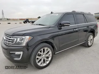 2019 Ford Expedition Limited с VIN 1FMJU1KT0KEA56799, выставлен на аукционе Copart как лот 58005535 с пробегом 58 451 миль миль и Чистый • Clean title. История ставок и продаж доступна на DreamBid. Изображение 1.