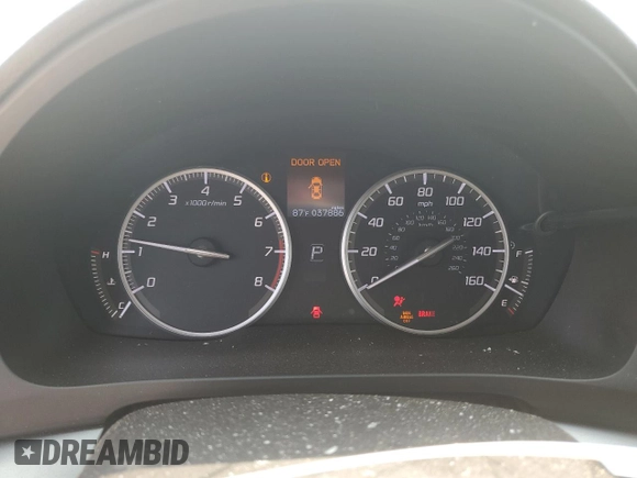 2014 Acura ILX with VIN 19VDE1F36EE005656, listed as a Copart auction lot 59100945 with 37,886 mi miles and Salvage title. Bid and sale history available at DreamBid. Image 9.