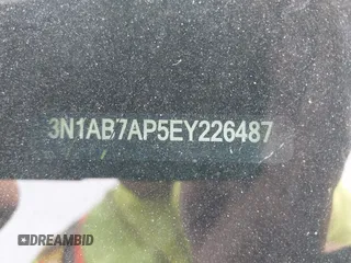 2014 Nissan Sentra SV z VIN 3N1AB7AP5EY226487, wystawiony jako IAAI lot #42053736 z przebiegiem 100 110 mil mil oraz . Historia ofert i sprzedaży dostępna na DreamBid. Obrazek 17.