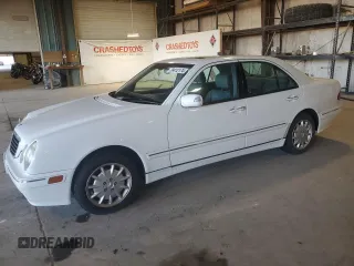 2000 Mercedes-Benz E-Class AWD with VIN WDBJF82J1YX029676, listed as a Copart auction lot 79412174 with 96,324 mi miles and Clean Title. Bid and sale history available at carsss.com. Image 1.