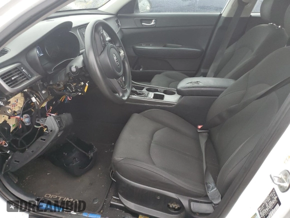 2017 Kia Optima LX z VIN 5XXGT4L3XHG122359, wystawiony jako Copart lot #43523765 z przebiegiem 137 668 mil mil oraz Szkoda całkowita • Salvage title. Historia ofert i sprzedaży dostępna na DreamBid. Obrazek 7.