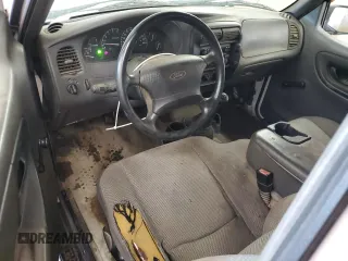 2002 Ford Ranger XL with VIN 1FTYR10U82PB52832, listed as a Copart auction lot 49233355 with 260,241 mi miles and Salvage Title. Bid and sale history available at carsss.com. Image 8.