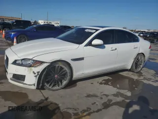 2016 Jaguar XF 35t Prestige with VIN SAJBE4BV8GCY02512, listed as a Copart auction lot 84510554 with 135,293 mi miles and Salvage Title. Bid and sale history available at carsss.com. Image 1.