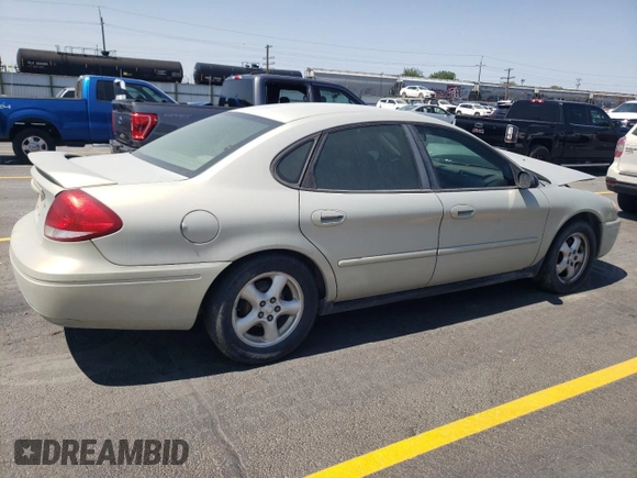 2006 Ford Taurus SE с VIN 1FAFP53U96A169458, выставлен на аукционе Copart как лот 59400185 с пробегом 103 020 миль миль и Списание • Salvage title. История ставок и продаж доступна на DreamBid. Изображение 3.