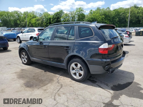 2008 BMW X3 3.0si with VIN WBXPC934X8WJ11188, listed as a Copart auction lot 59432445 with 104,232 mi miles and Clean title. Bid and sale history available at DreamBid. Image 2.