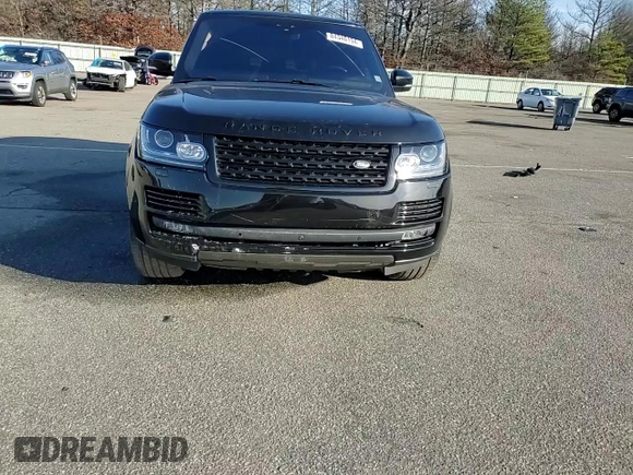 2017 Land Rover Range Rover with VIN SALGS5FE2HA322100, listed as a Copart auction lot 84340194 with 77,364 mi miles and Salvage title. Bid and sale history available at DreamBid. Image 12.