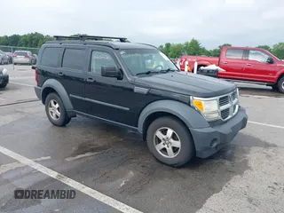 2007 Dodge Nitro SXT with VIN 1D8GU28K87W583284, listed as a IAAI auction lot 42602456 with 153,971 mi miles and . Bid and sale history available at DreamBid. Image 1.
