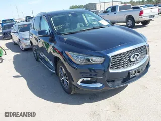 2017 Infiniti QX60 with VIN 5N1DL0MN9HC542587, listed as a IAAI auction lot 41745897 with 85,746 mi miles. Bid and sale history available at carsss.com. Image 1.