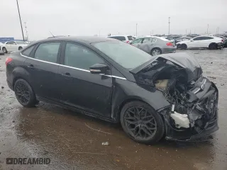 2014 Ford Focus Titanium with VIN 1FADP3J23EL206794, listed as a Copart auction lot 52623045 with 117,634 mi miles and Clean Title. Bid and sale history available at carsss.com. Image 4.