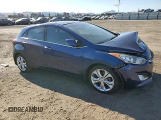 2013 Hyundai Elantra GT with VIN KMHD35LE2DU111222, listed as a Copart auction lot 70581894 with 145,382 mi miles and Salvage Title. Bid and sale history available at carsss.com. Image 4.