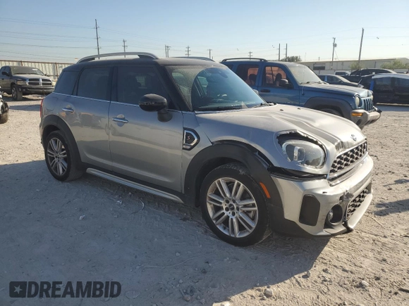 2024 MINI Countryman Cooper S with VIN WMZ53BR03R3S27030, listed as a Copart auction lot 74133204 with 10,683 mi miles and Salvage Title. Bid and sale history available at carsss.com. Image 4.