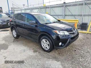 2015 Toyota RAV4 LE with VIN 2T3BFREV0FW394894, listed as a Copart auction lot 46898505 with 151,763 mi miles and Salvage Title. Bid and sale history available at carsss.com. Image 4.