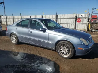2003 Mercedes-Benz E-Class 5.0L with VIN WDBUF70J93A160425, listed as a Copart auction lot 85186494 with 185,348 mi miles and Salvage Title. Bid and sale history available at carsss.com. Image 4.