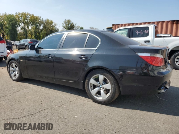 2005 BMW 5 Series 530i with VIN WBANA735X5CR57418, listed as a Copart auction lot 71579784 with 254,284 mi miles and Salvage Title. Bid and sale history available at DreamBid. Image 2.