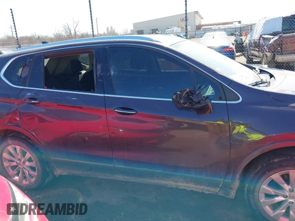 2017 Buick Envision Essence with VIN LRBFXDSA4HD152109, listed as a IAAI auction lot 41718708 with 134,784 mi miles and . Bid and sale history available at carsss.com. Image 13.