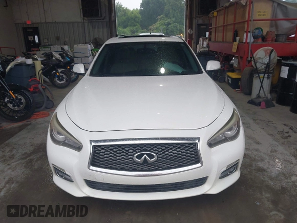 2014 Infiniti Q50 Premium z VIN JN1BV7AP5EM692015, wystawiony jako IAAI lot #42412718 z przebiegiem 202 124 mil mil oraz . Historia ofert i sprzedaży dostępna na DreamBid. Obrazek 12.