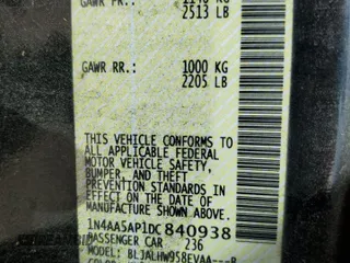 2013 Nissan Maxima S with VIN 1N4AA5AP1DC840938, listed as a Copart auction lot 54053185 with 145,174 mi miles and Salvage Title. Bid and sale history available at DreamBid. Image 12.