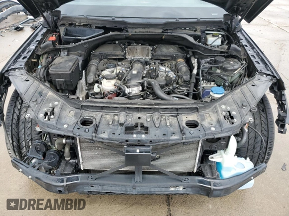 2017 Mercedes-Benz GLE 43 AMG with VIN 4JGED6EB2HA081608, listed as a Copart auction lot 55968675 with 80,218 mi miles and Salvage title. Bid and sale history available at DreamBid. Image 12.