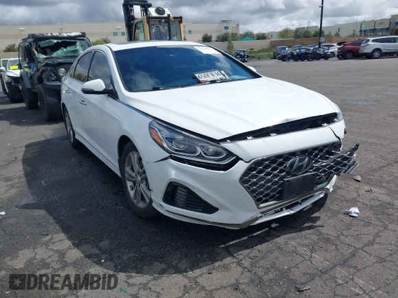 2019 Hyundai Sonata SEL with VIN 5NPE34AF5KH814027, listed as a IAAI auction lot 41787517 with 78,034 mi miles and . Bid and sale history available at DreamBid. Image 1.
