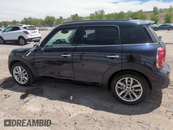 2012 MINI Countryman S with VIN WMWZC3C57CWL87894, listed as a Copart auction lot 56683985 with 54,032 mi miles and Salvage title. Bid and sale history available at DreamBid. Image 2.