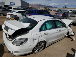 2017 Mercedes-Benz C 300 with VIN 55SWF4JB0HU215308, listed as a Copart auction lot 43365404 with Not provided miles and Non repairable. Bid and sale history available at DreamBid. Image 3.