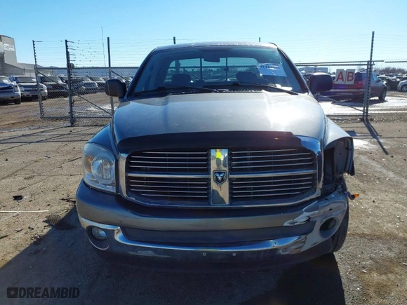 2007 Dodge Ram 1500 SLT with VIN 1D7HA18PX7S163489, listed as a IAAI auction lot 41427853 with NaN miles. Bid and sale history available at carsss.com. Image 12.