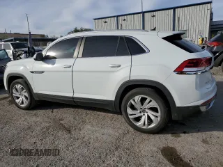 2021 Volkswagen Atlas SEL with VIN 1V2EE2CA2MC211159, listed as a Copart auction lot 87508525 with 44,127 mi miles and Salvage title. Bid and sale history available at DreamBid. Image 2.
