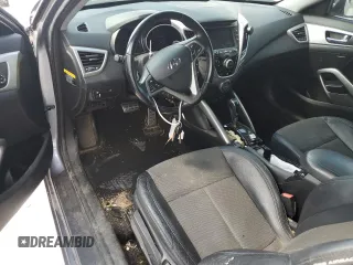 2014 Hyundai Veloster with VIN KMHTC6AD2EU216209, listed as a Copart auction lot 68901093 with 106,189 mi miles and Salvage title. Bid and sale history available at DreamBid. Image 8.