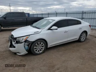 2014 Buick LaCrosse with VIN 1G4GA5GRXEF176101, listed as a Copart auction lot 56921125 with 144,777 mi miles and Salvage title. Bid and sale history available at DreamBid. Image 1.