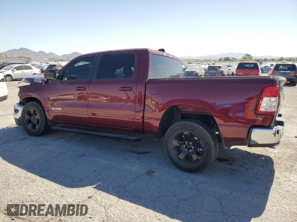 2022 Ram 1500 Lone Star z VIN 1C6RREFT6NN431035, wystawiony jako Copart lot #58095835 z przebiegiem 22 486 mil mil oraz Szkoda całkowita • Salvage title. Historia ofert i sprzedaży dostępna na DreamBid. Obrazek 2.