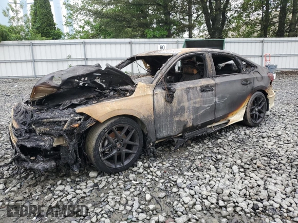 2024 Honda Civic Sport with VIN 2HGFE2F53RH557537, listed as a Copart auction lot 54697835 with Not provided miles and Salvage title. Bid and sale history available at DreamBid. Image 1.