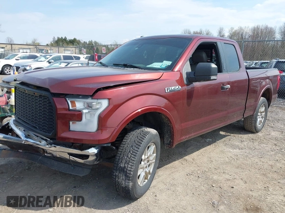 2015 Ford F-150 XLT with VIN 1FTFX1EF9FFA86164, listed as a IAAI auction lot 42112185 with 115,871 mi miles and . Bid and sale history available at DreamBid. Image 2.