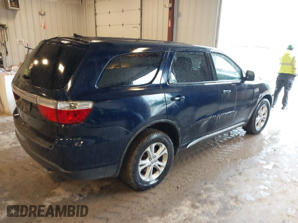 2012 Dodge Durango SXT with VIN 1C4RDJAG9CC169871, listed as a IAAI auction lot 42558583 with 259,113 mi miles and . Bid and sale history available at DreamBid. Image 4.